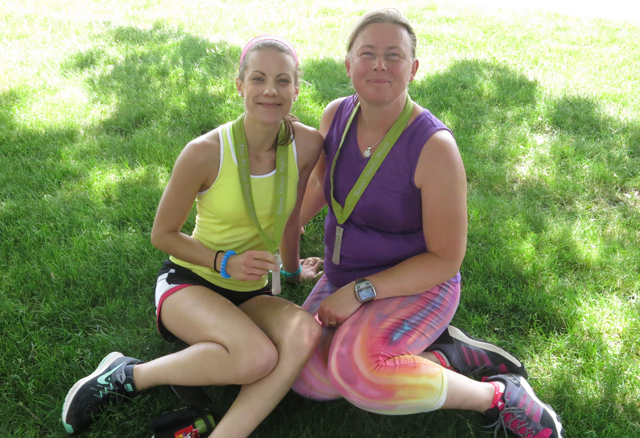 Frugal Sisters' Half Marathon 13 end
